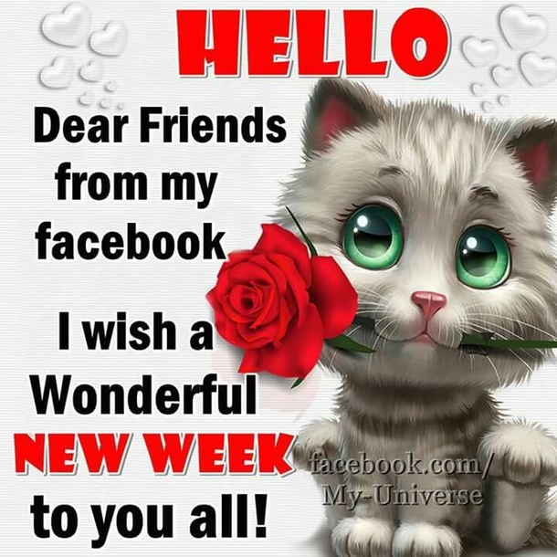 Happy New Week Blessings For Your Family & Friends - picture 7