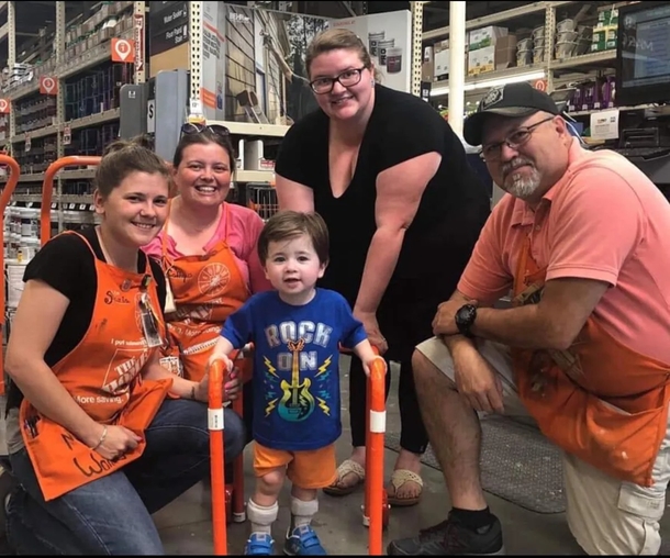 Hardware Store Employee Goes Above and Beyond to Help a Family with a Young Boy's Life-Changing Journey to Learn How to Walk - picture 10