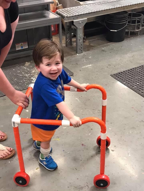 Hardware Store Employee Goes Above and Beyond to Help a Family with a Young Boy's Life-Changing Journey to Learn How to Walk - picture 11