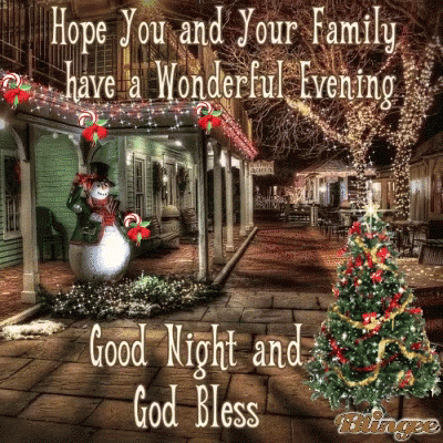 Have A Beautiful Night With These 10 Christmas Themed Good Night Gifs - picture 6