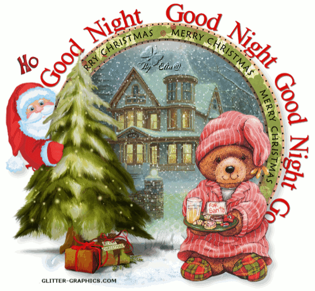 Have A Beautiful Night With These 10 Christmas Themed Good Night Gifs - picture 9