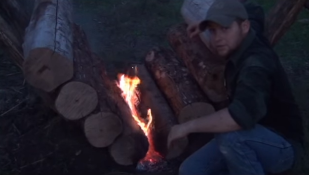 He Built A Self-Feeding Fire, But When It Starts Burning. WOW! I Didn't See That Coming... - picture 5