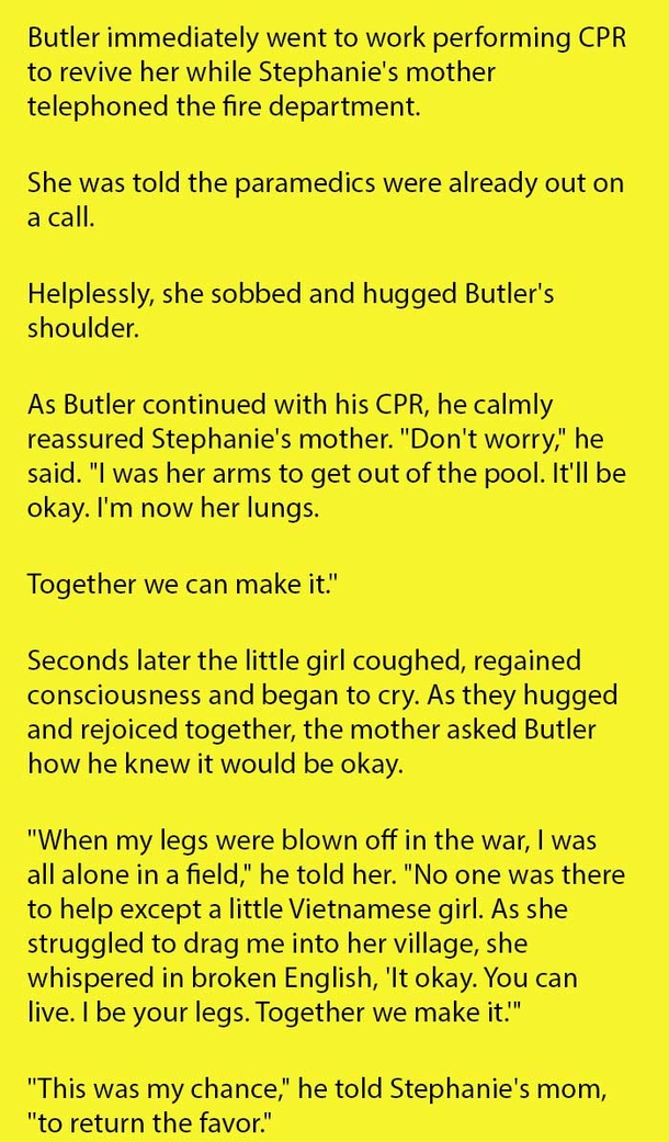 He Heard The Screams From His Neighbor. Then Crawled To Save Her Daughter - picture 3