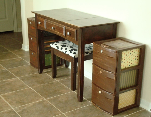 He Starts With A Plastic Storage Shelf And Removes All The Doors – The Finished Product Is Genius - picture 10