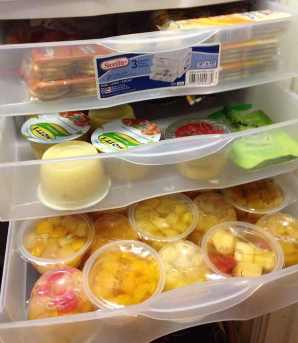 He Starts With A Plastic Storage Shelf And Removes All The Doors – The Finished Product Is Genius - picture 11
