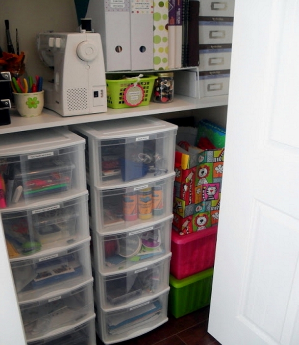 He Starts With A Plastic Storage Shelf And Removes All The Doors – The Finished Product Is Genius - picture 14