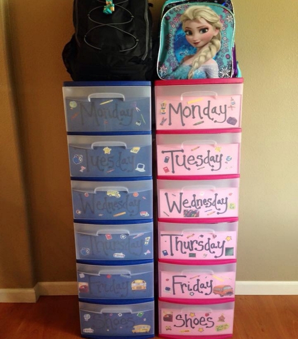 He Starts With A Plastic Storage Shelf And Removes All The Doors – The Finished Product Is Genius - picture 15