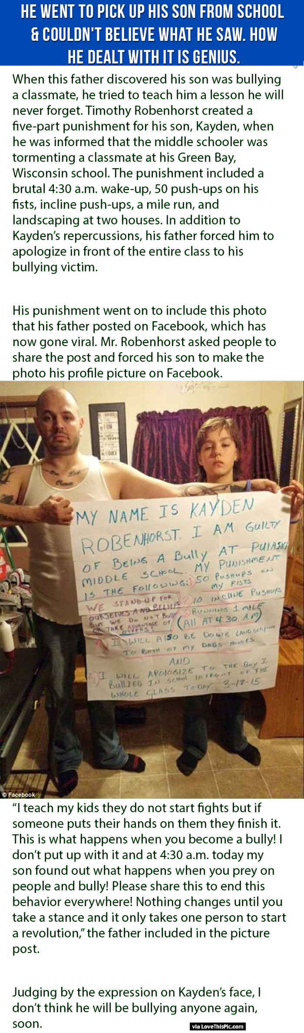 He Went To Pick Up His Son From School & Couldn’t Believe What He Saw. How He Dealt With It Is Genius.