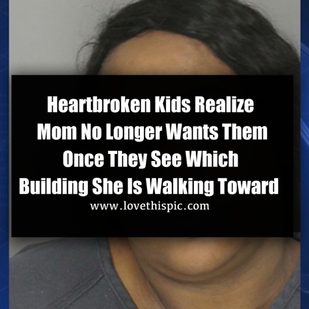Heartbroken Kids Realize Mom No Longer Wants Them Once They See Which Building She Is Walking Toward