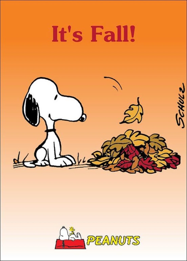 Hello Fall Snoopy Quotes For The New Season - picture 8