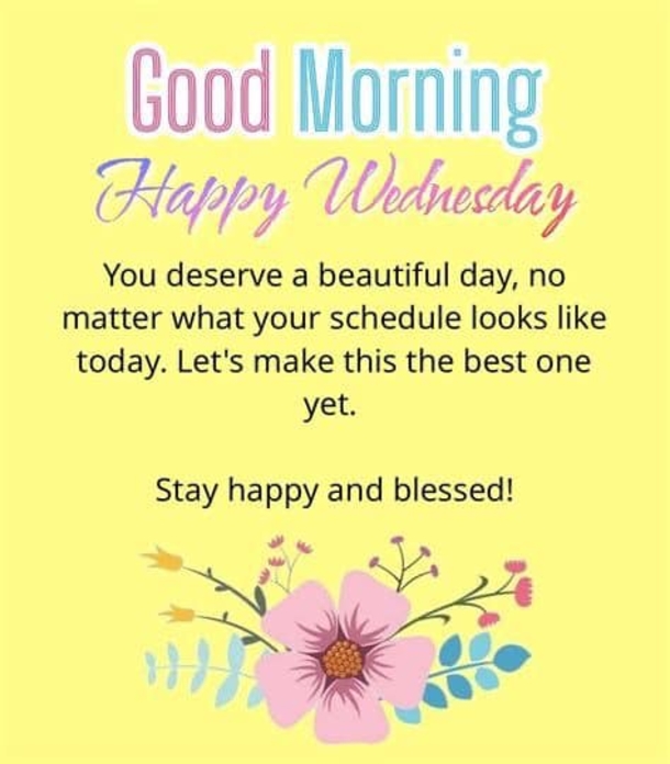 Hello Wednesday & Happy Wednesday Quotes To Bless Your Day - picture 3