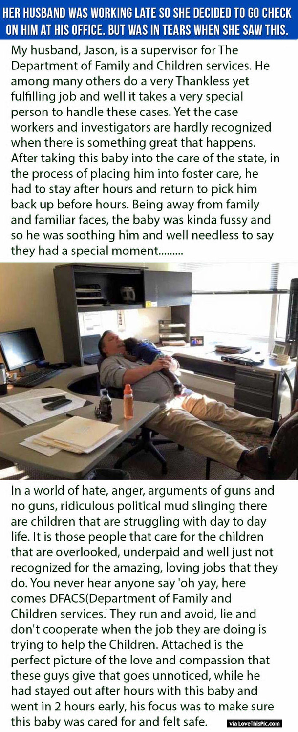 Her Husband Was Working Late So She Went To Check On Him At His Office But Was In Tears When She Saw This.