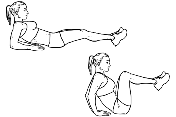 Here Are 12 Simple And Effective Flat Tummy Workouts You Can Do At Home. - picture 10