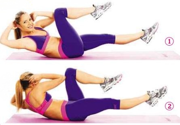 Here Are 12 Simple And Effective Flat Tummy Workouts You Can Do At Home. - picture 3