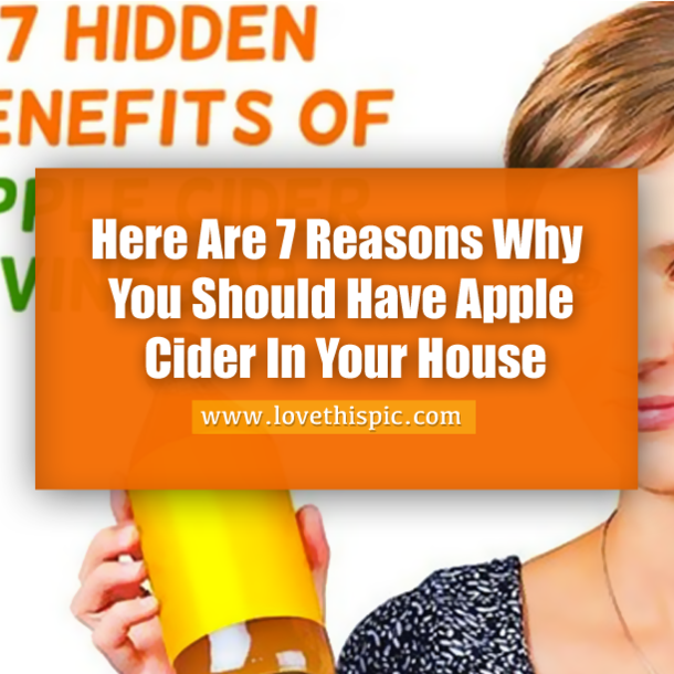 Here Are 7 Reasons Why You Should Have Apple Cider In Your House