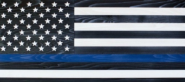 Here's What The Blue, Black And White Striped Flag Means - picture 2