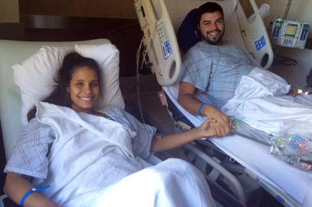 Hero boyfriend gives girlfriend his kidney for Christmas - picture 3