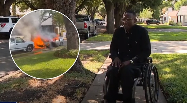 Heroic Woman Grabs Paralyzed Man From Burning Car: 'She Was His Angel' - picture 2