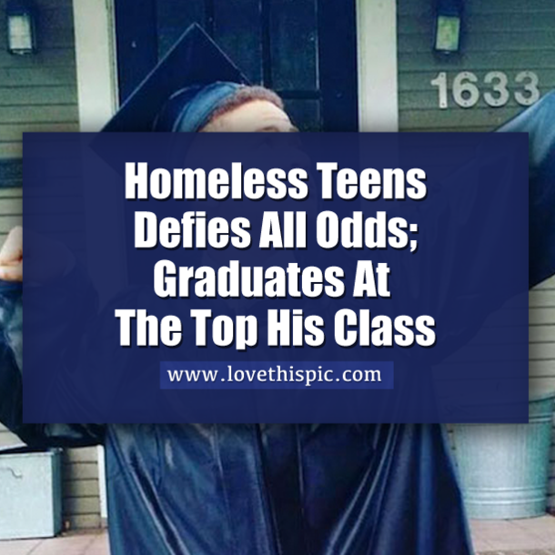 Highschooler Who Was Left Homeless After His Mother Died Graduates Top Of His Class And Wins Full College Scholarship