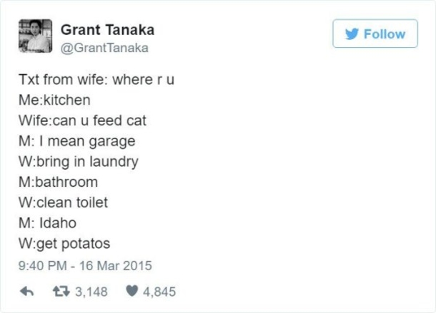 Hilarious Husband Tweets About The Reality Of Marriage - picture 2