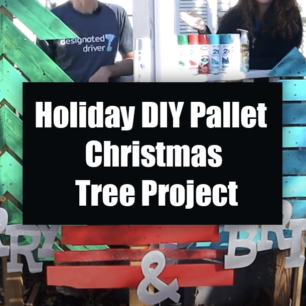 Holiday DIY Pallet Christmas Tree Project