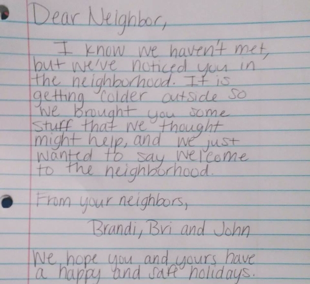 Homeless Man Finds Strange Note, Shocked To See What Was Hidden With It - picture 3