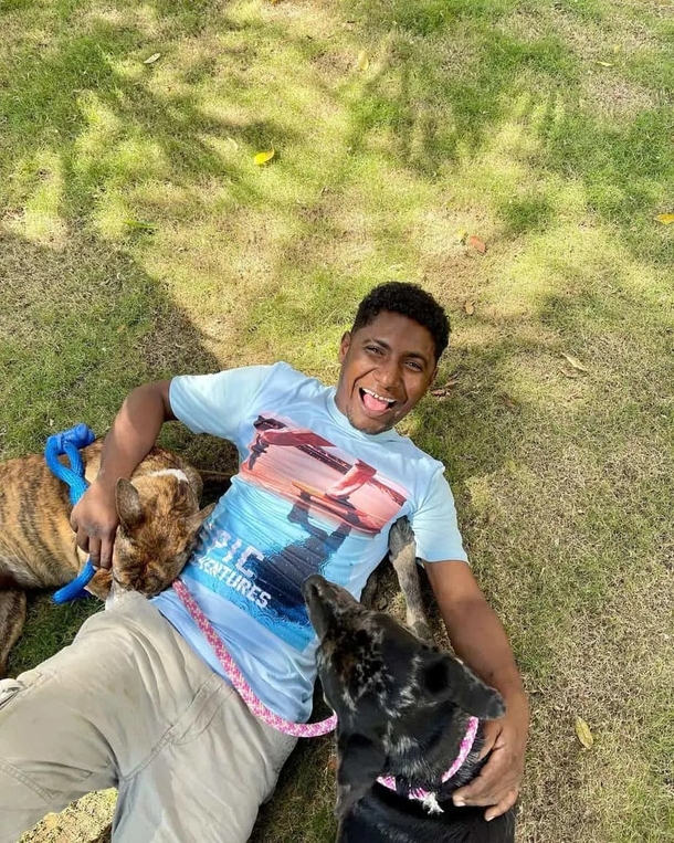 Homeless man has gone viral for throwing birthday party for his dog, the special moment leads them to a better life - picture 5