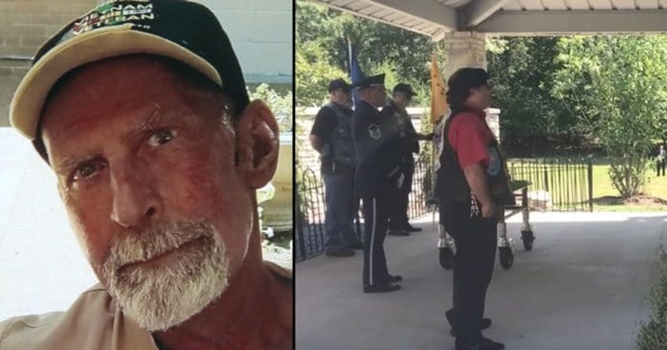 Homeless Veteran Passes Away; There Was No Known Next Of Kin But Guess Who Shows Up At The Funeral - picture 2