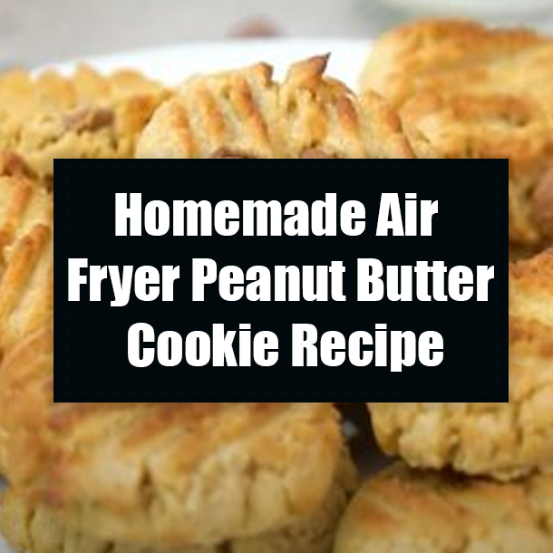 Homemade Air Fryer Peanut Butter Cookie Recipe