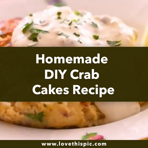 Homemade DIY Crab Cakes Recipe