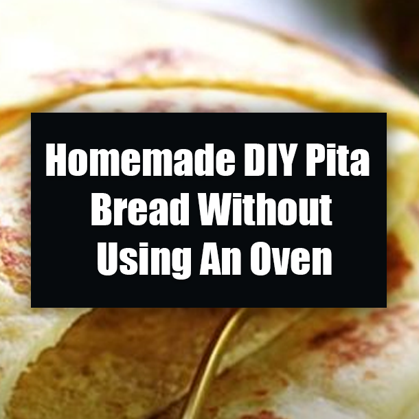 Homemade DIY Pita Bread Without Using An Oven