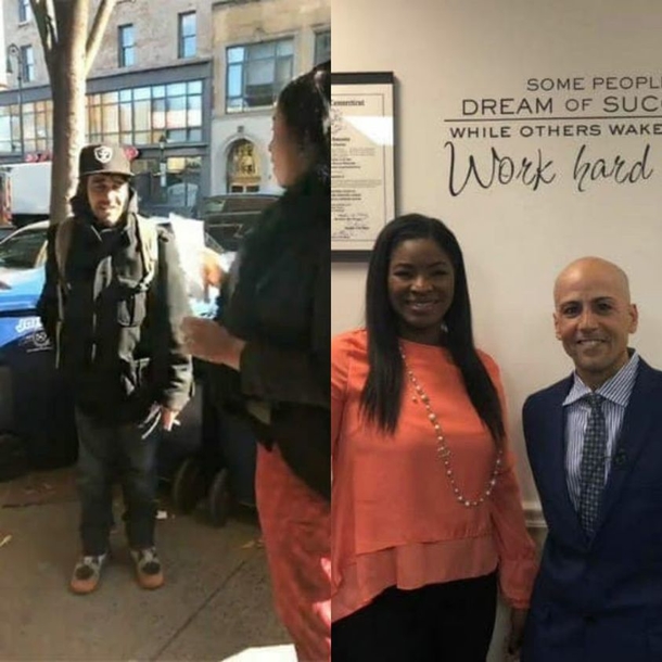 Honest homeless man returns $10k check to owner, is rewarded with a house and training - picture 5
