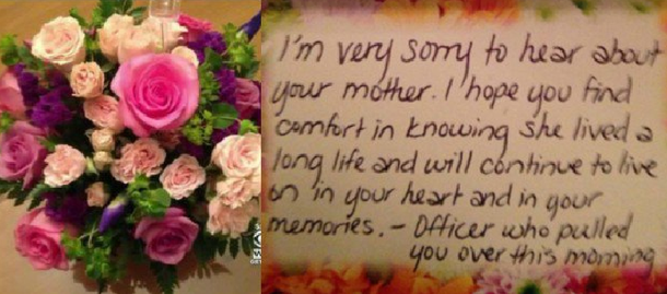 Hours After Getting a Warning For Speeding, This Woman Got an Unexpected Knock on Her Door - picture 3