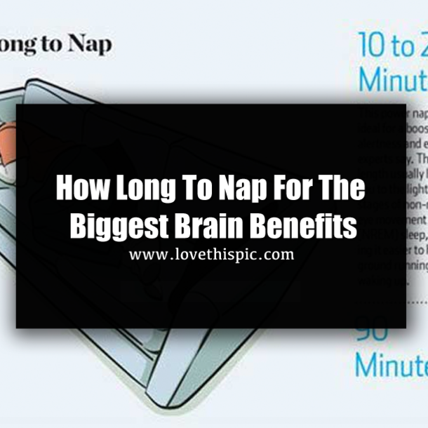 How Long To Nap For The Biggest Brain Benefits