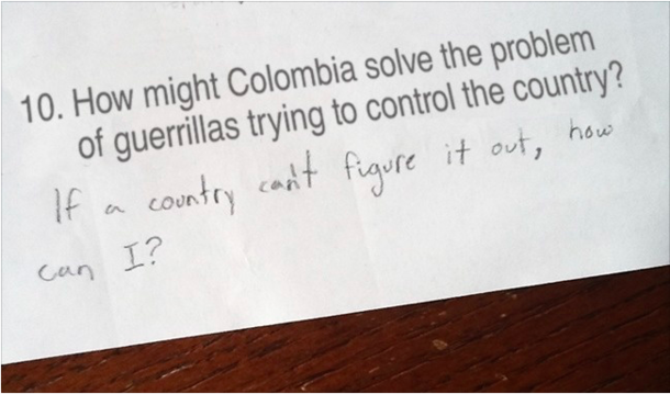 How To Answer Test Questions When You Have No Clue What The Actual Answer Is - picture 16