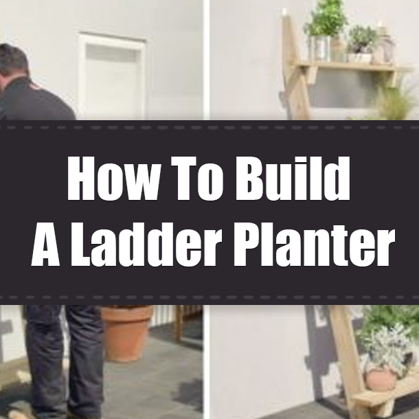 How To Build A Ladder Planter