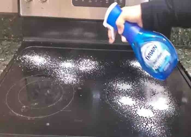 How To Clean A Glass Stovetop With Dawn Dish Spray - picture 2