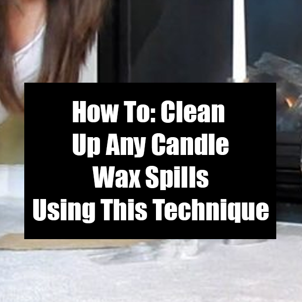 How To: Clean Up Any Candle Wax Spills Using This Technique