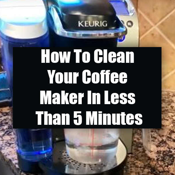 How To Clean Your Coffee Maker In Less Than 5 Minutes