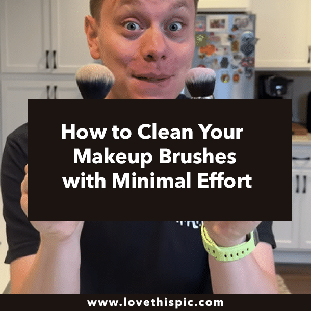 How to Clean Your Makeup Brushes with Minimal Effort