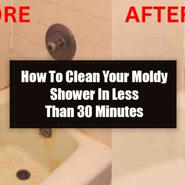 How To Clean Your Moldy Shower In Less Than 30 Minutes