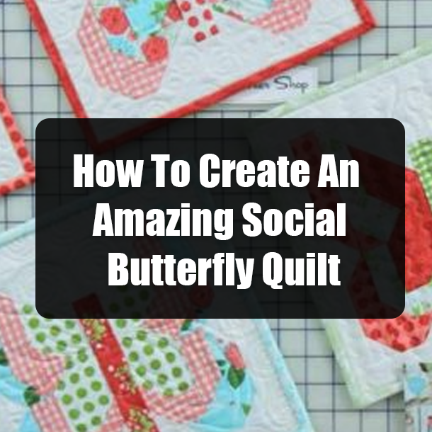 How To Create An Amazing Social Butterfly Quilt