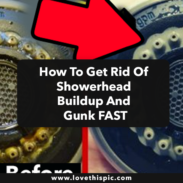 How To Get Rid Of Showerhead Buildup And Gunk FAST