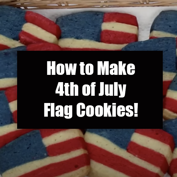 How to Make 4th of July Flag Cookies!