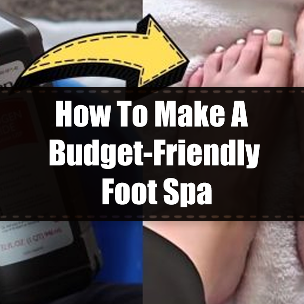 How To Make A Budget-Friendly Foot Spa