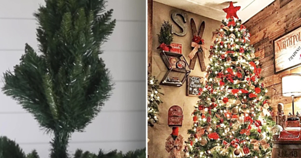 How To Make A Christmas Tree Look Fuller - picture 2