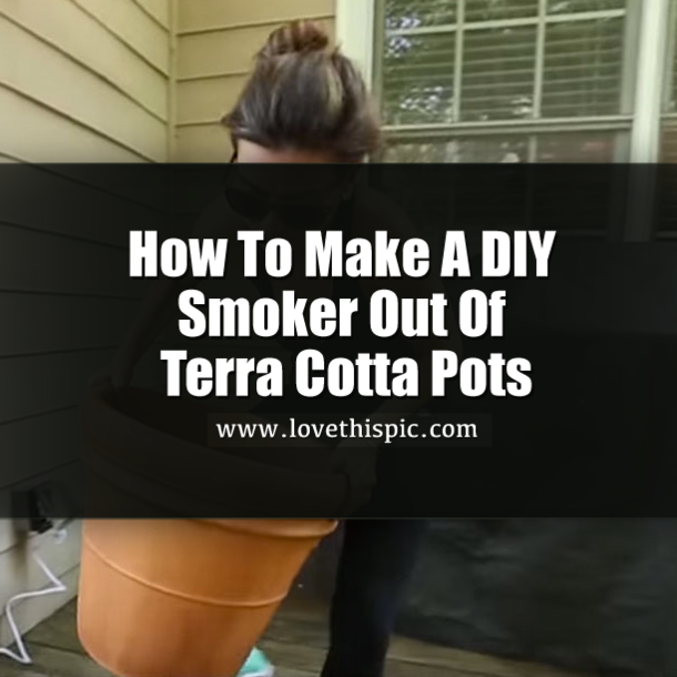 How To Make A DIY Smoker Out Of Terra Cotta Pots