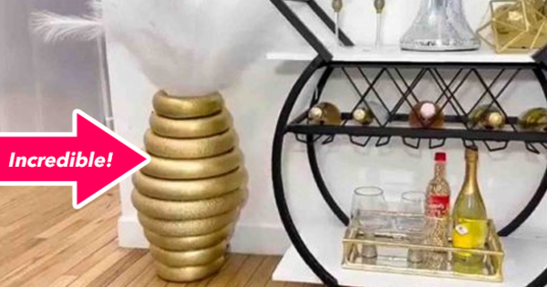 How To Make A Dollar Tree Floor Vase Using Pool Noodles (Tutorial) - picture 2