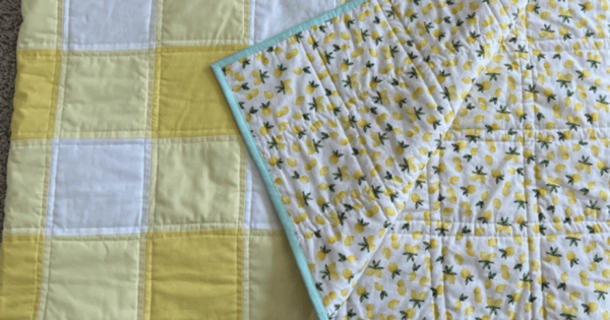 How To Make A Gingham Baby Quilt (Tutorial) - picture 2