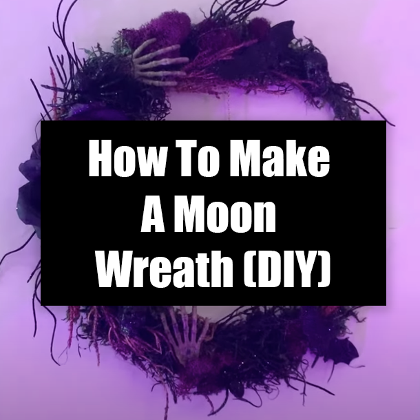 How To Make A Moon Wreath (DIY)